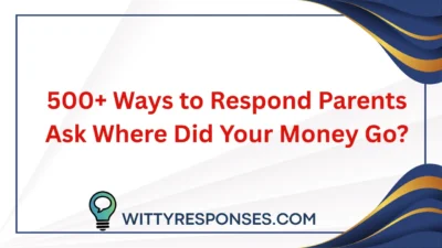 Where Did Your Money Go?