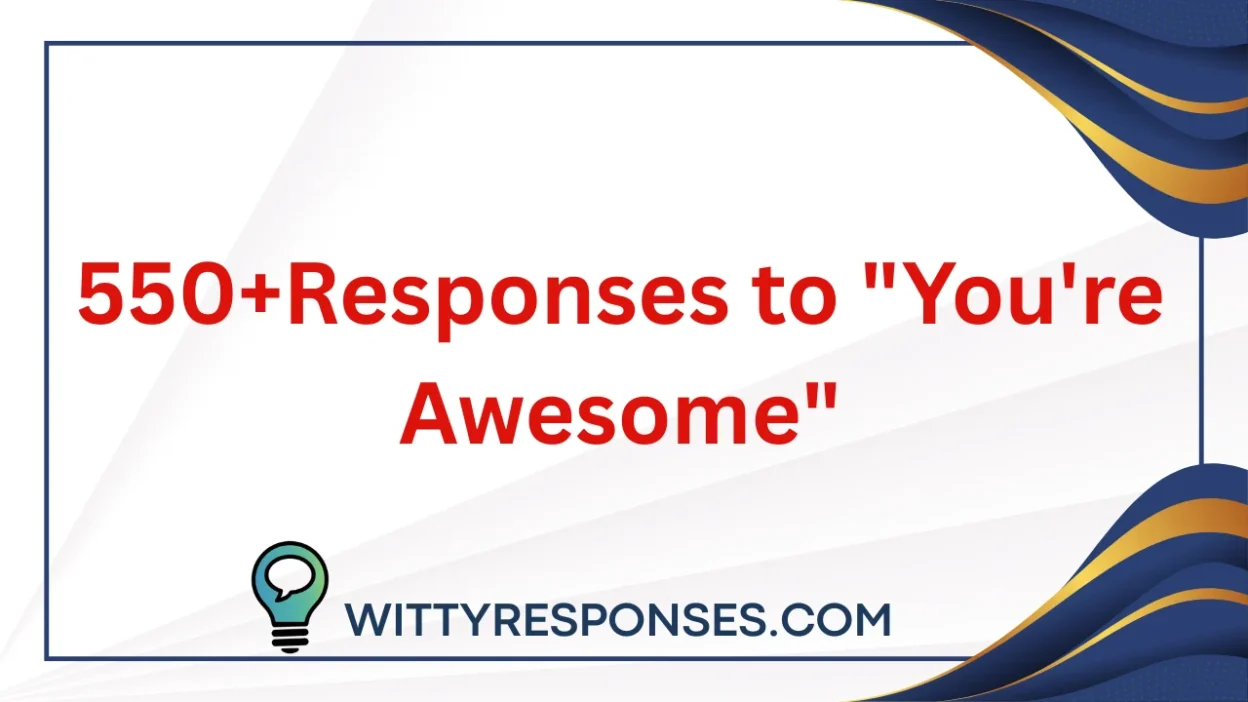 You're Awesome