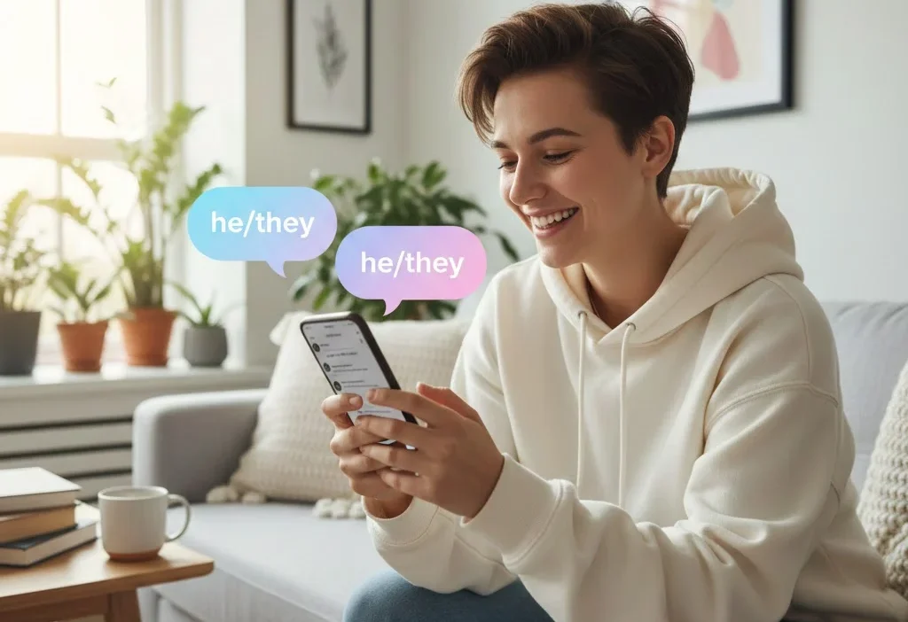 what does he/they mean