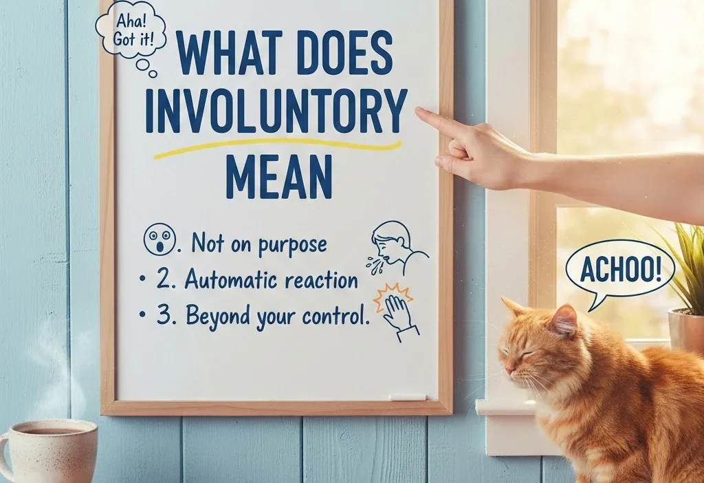 what does involuntary mean