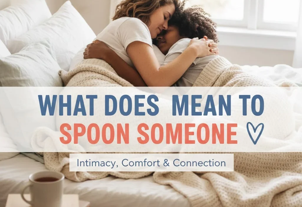 what does it mean to spoon someone