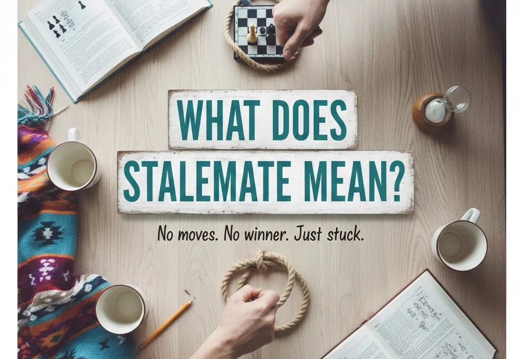 what does stalemate mean