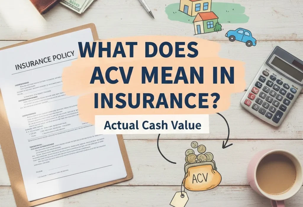 what does acv mean in insurance
