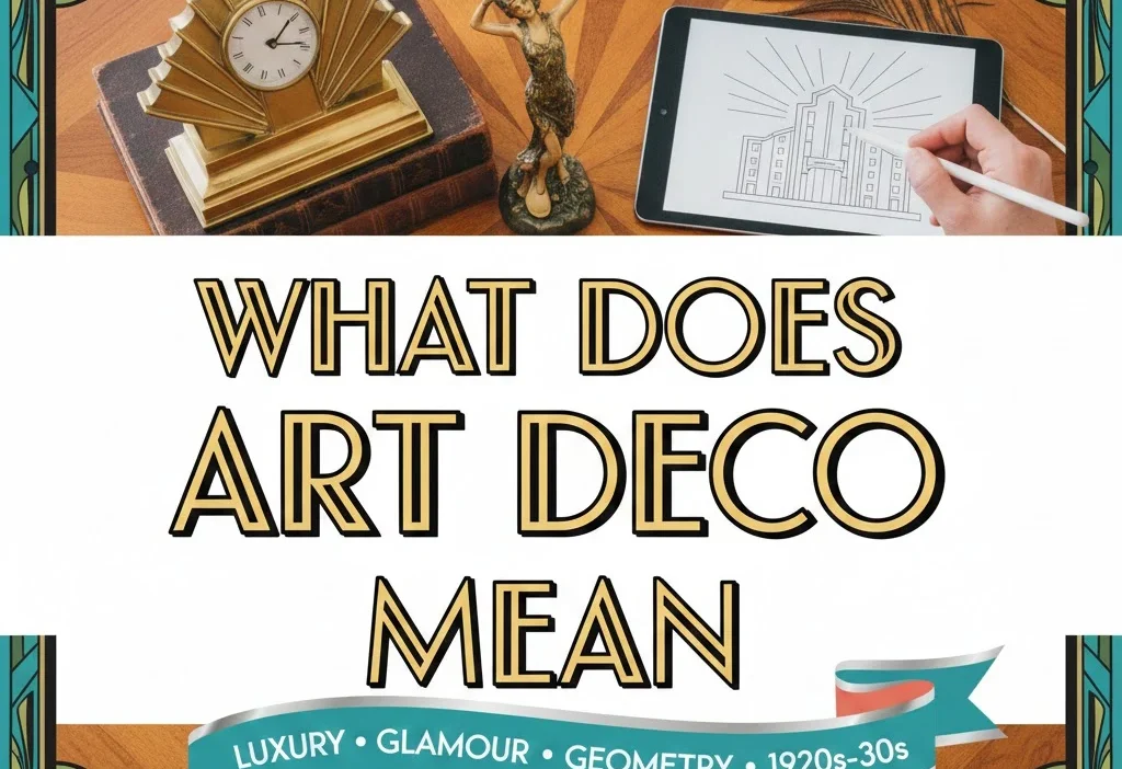 what does art deco mean
