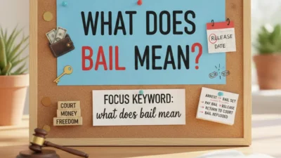 what does bail mean