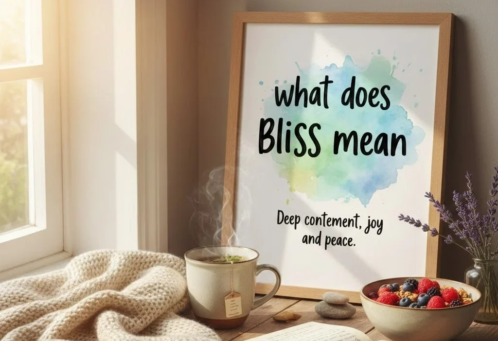 what does bliss mean