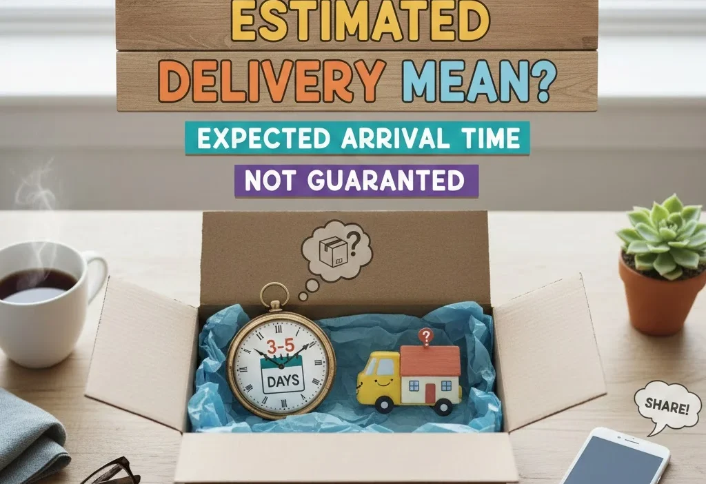 what does estimated delivery mean