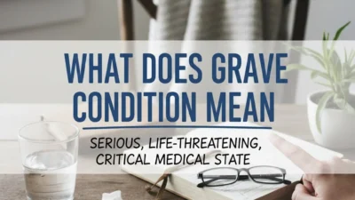what does grave condition mean