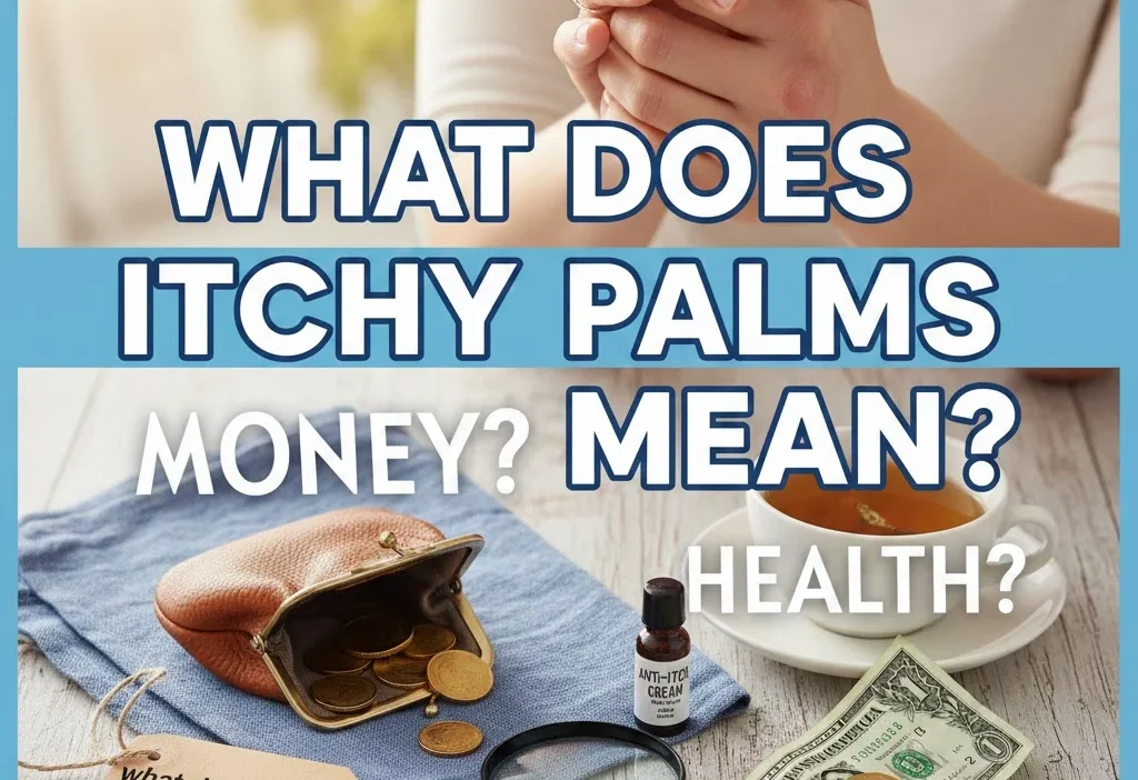 what does itchy palms mean