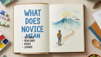 what does novice mean