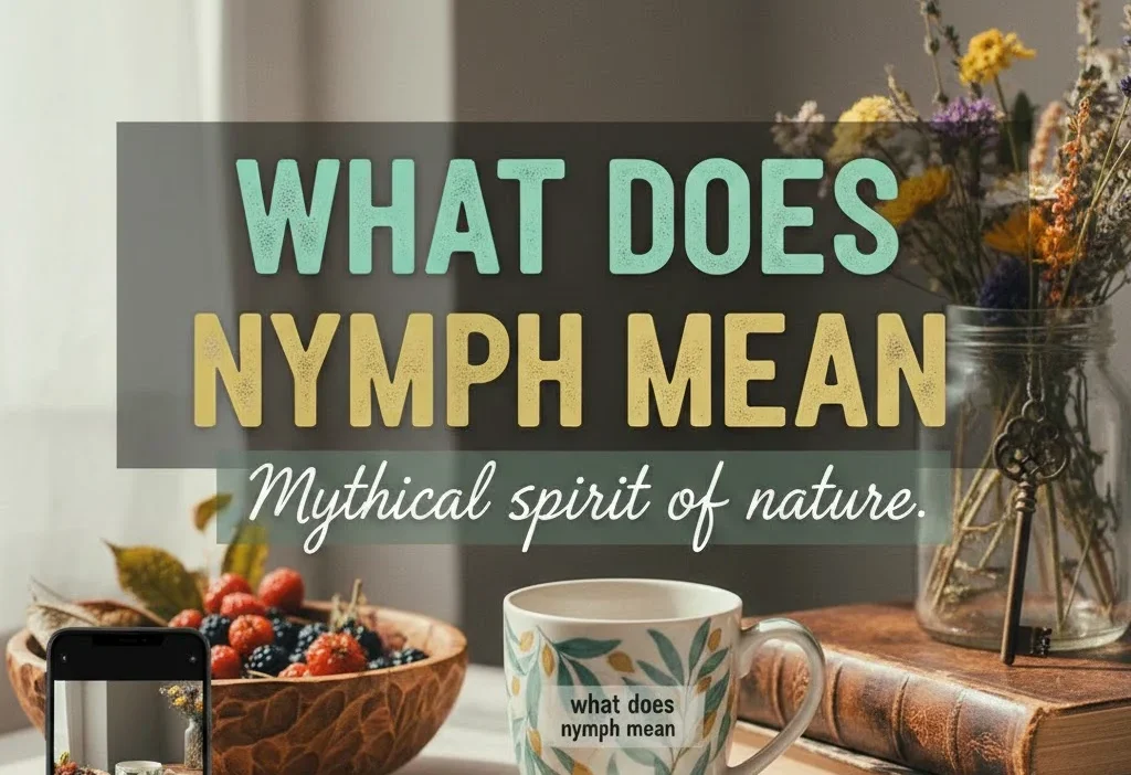 what does nymph mean