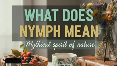 what does nymph mean