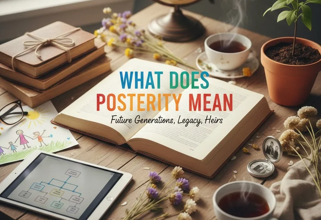 what does posterity mean