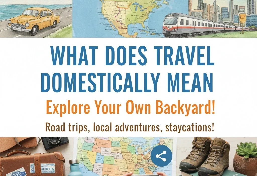 what does travel domestically mean