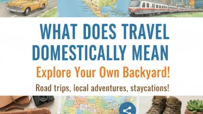 what does travel domestically mean